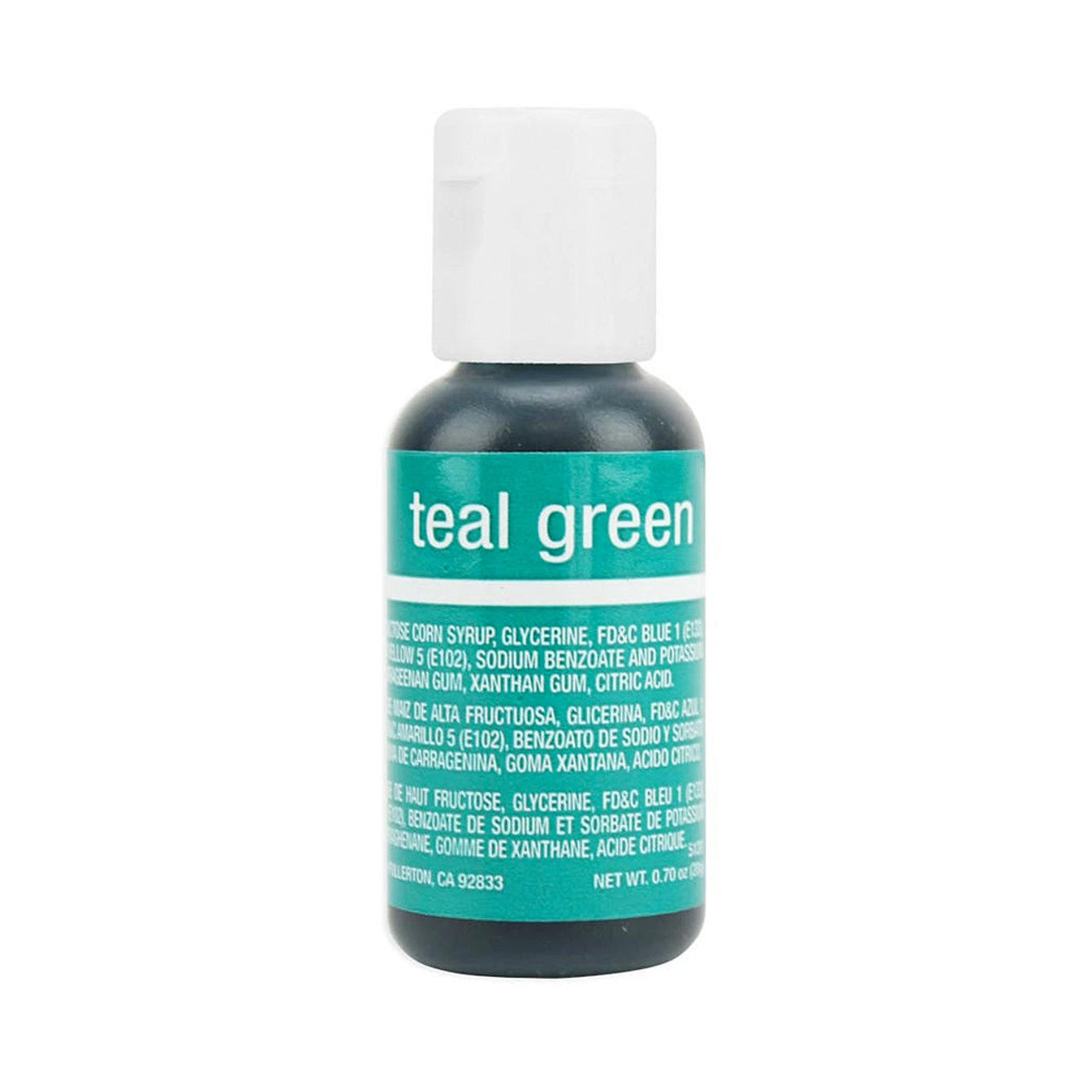CHEFMASTER GEL COLOUR - TURQUOISE 20GM