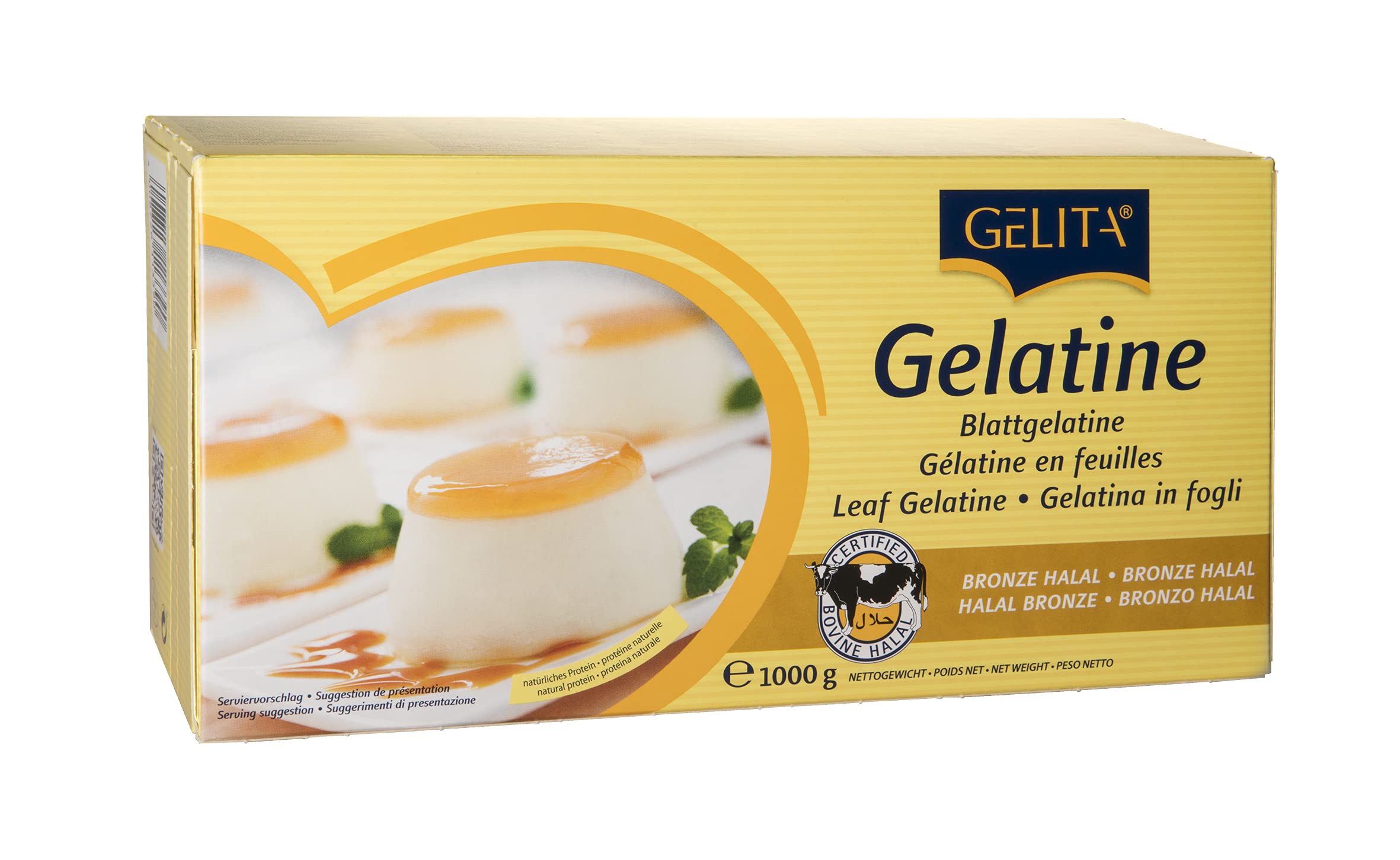 Gelatin Sheet 1kg – Bakers Corner