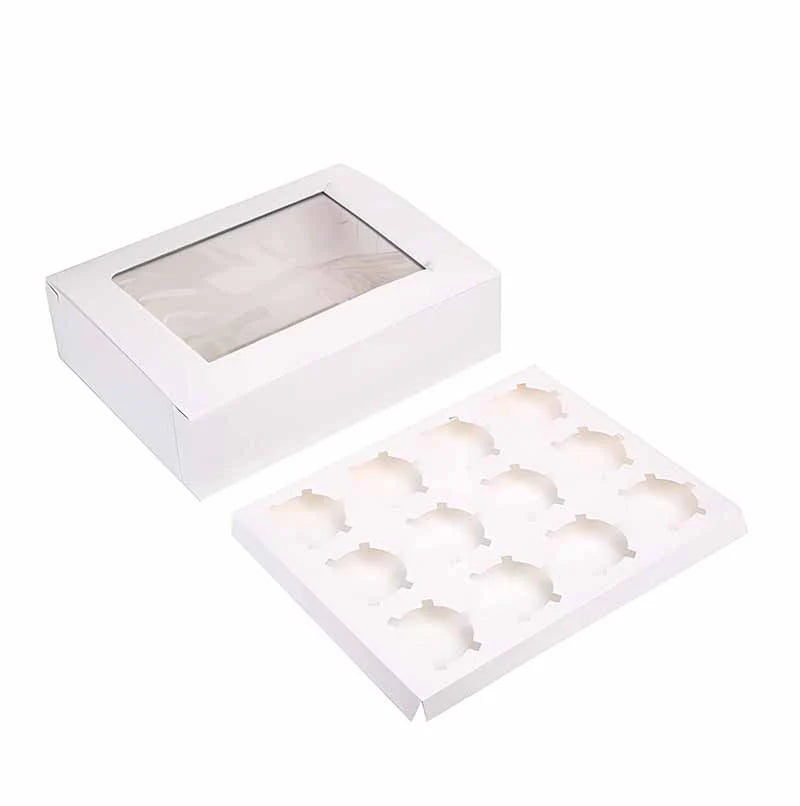 CUP CAKE BOX 12PCS