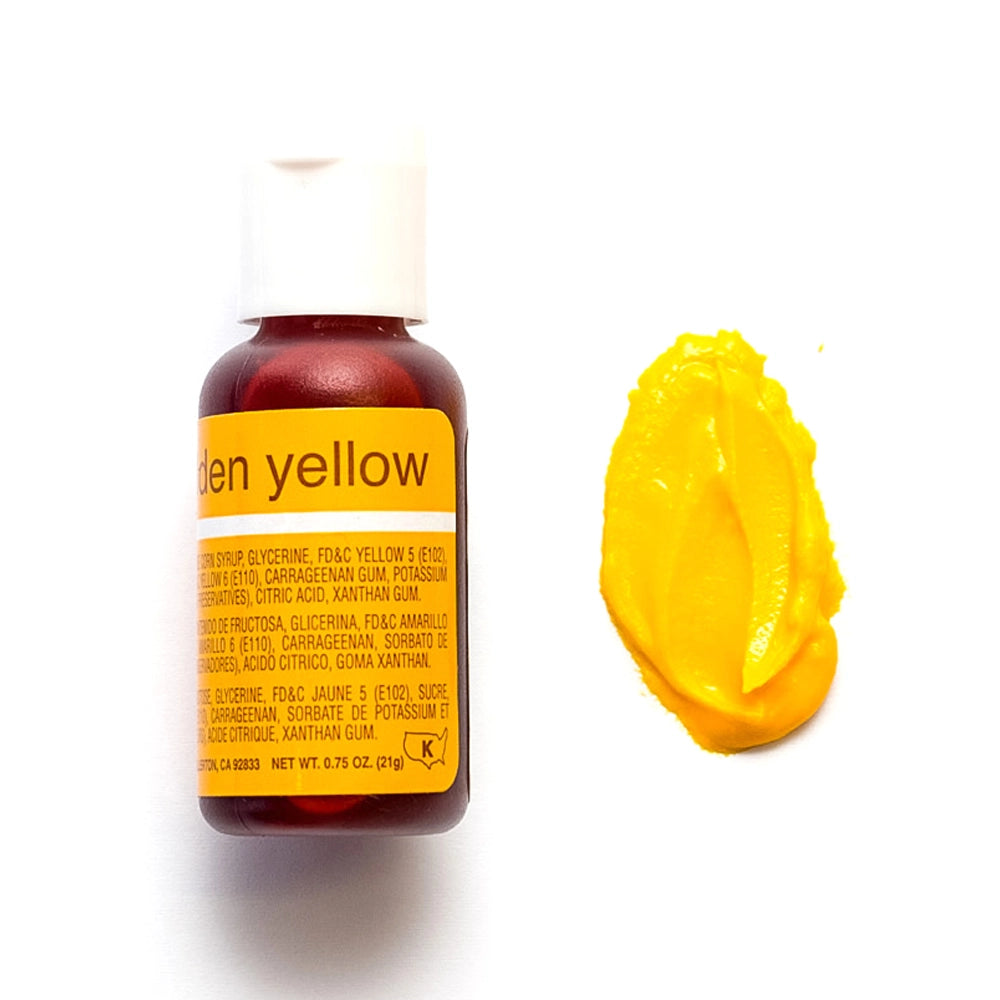 Golden Yellow - Gel Liquid Food Coloring 20gm - Chefmaster