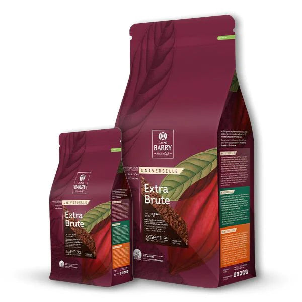 CACAO BARRY 100% PURE COCOA POWDER 22-24%, EXTRA BRUTE