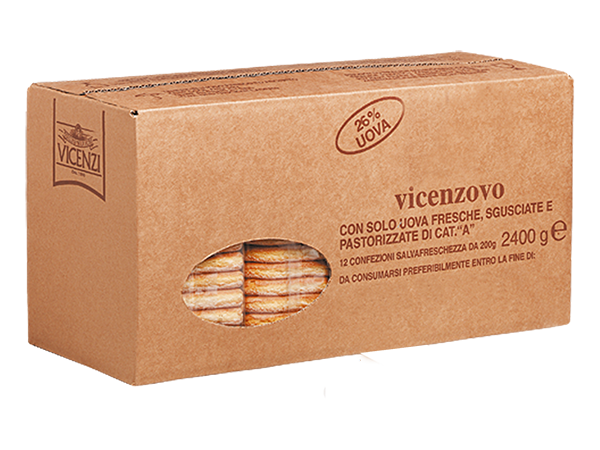 Vicenzovo Ladyfingers Biscuit HORECA Pack 2.4kg