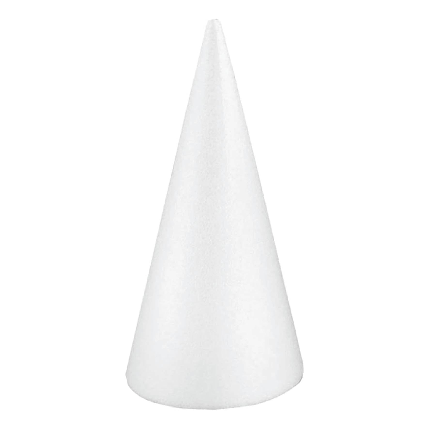 10cmx30cm (4x12 INCH) CONE THERMOCOL/STYROFOAM DUMMY
