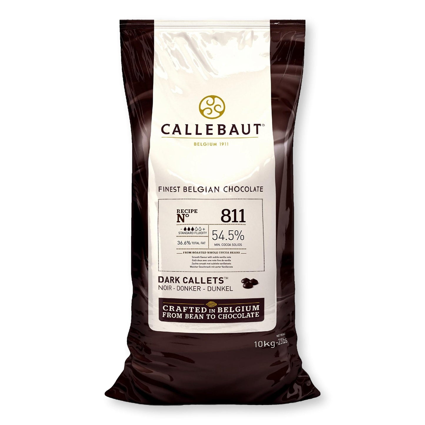BARRY CALLEBAUT BELGIUM DARK CHOCOLATE 60.4% 1 kg