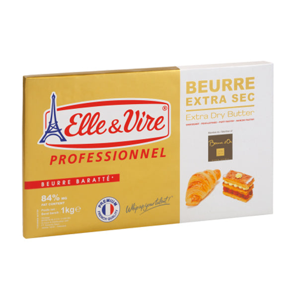 Elle & Vire Croissant Butter 84% Fat 10kg