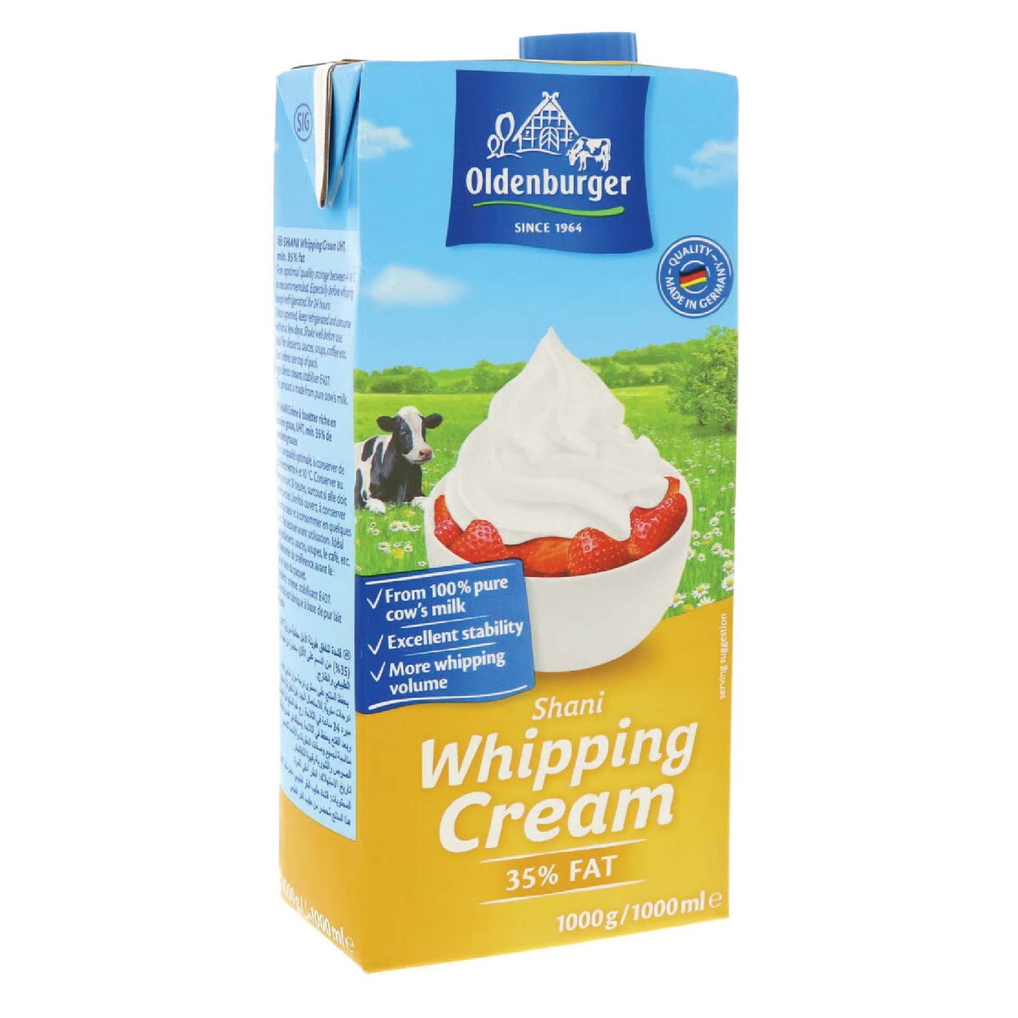 Oldenburger Whipping Cream 1L