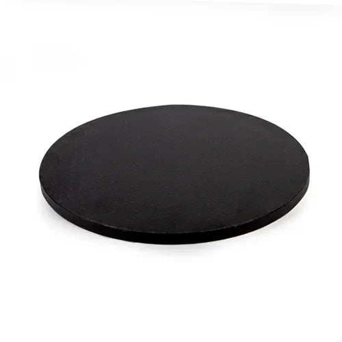 ROUND BLACK CAKE BOARD (9 inches) 3mm