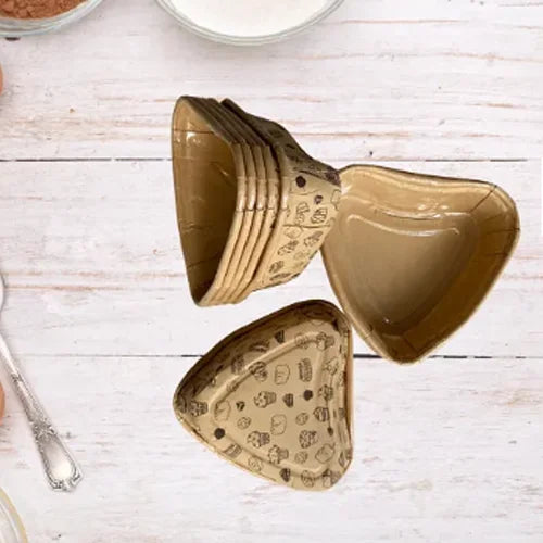 Heart Shape Cupcake Paper Mould Set of 10pcs