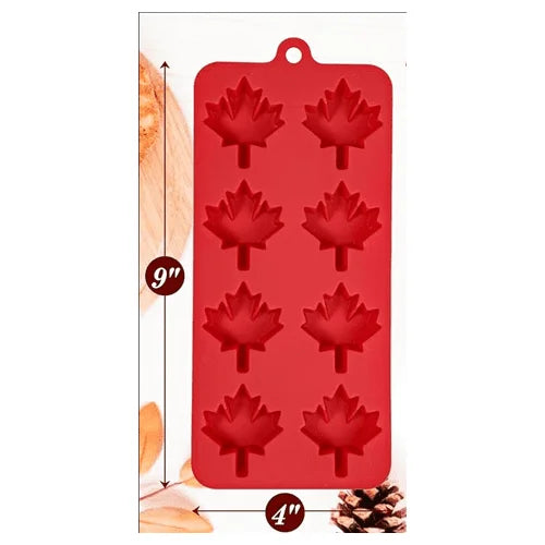 Maple Leaf Shaped Chocolate, Jelly Silicone Mould