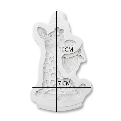 Safari Giraffe Silicone Mould