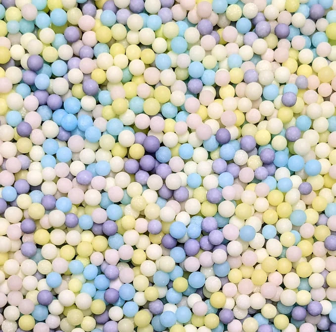 Pastel Colour 2mm Mix Pearl Shape Sprinkles
