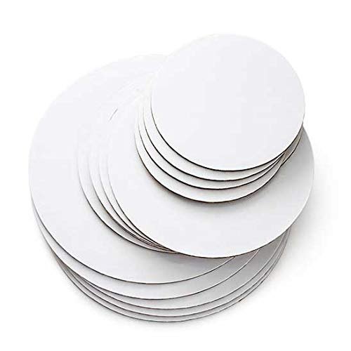 ROUND WHITE CAKE BOARD (12 inches) 3mm