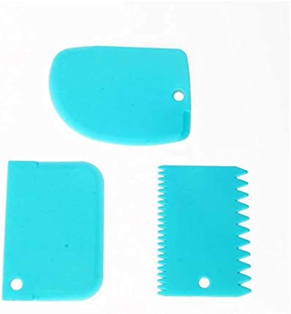 Plastic 3 Pcs Scraper