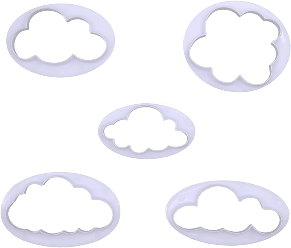 Fluffy Cloud Cutter 5PCS Set
