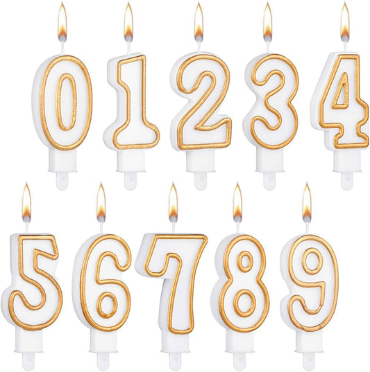 Italo 0-9 Number Candle