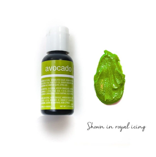 CHEFMASTER GEL COLOUR - AVOCADO 20GM