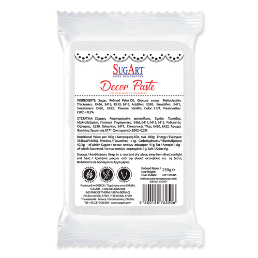 Sugart Decor Paste White 1kg