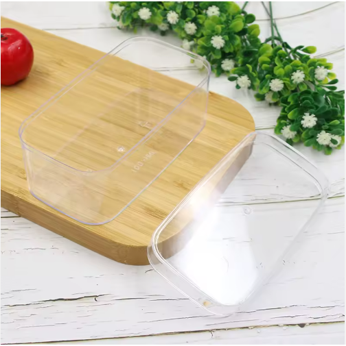 Acrylic Tiramisu Container For Cakes & Desserts JNH 001-8OZ