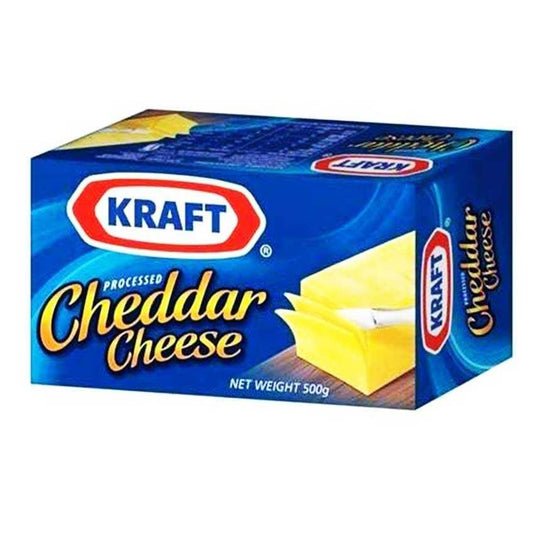 Kraft Cheddar Packets 500g